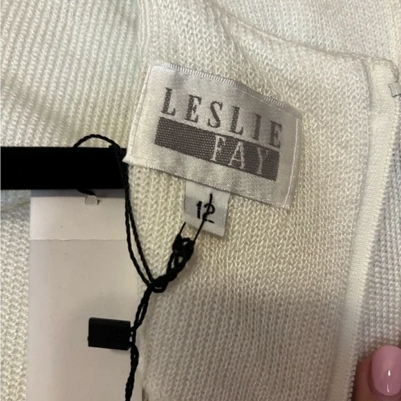 Vintage ivory knit dress - Picture 3 of 3